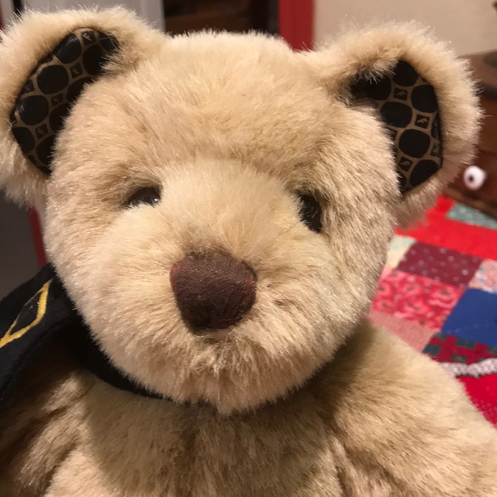 Adorable vintage Fossil tan colored Teddy Bear! 🐻 - Picture 2 of 8